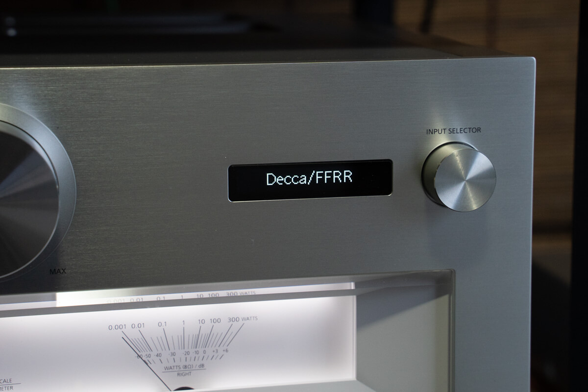 DECCA/FFRRモードのディスプレイ
