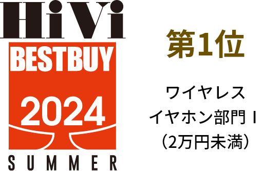 HiVi BESTBUY 2024 SUMMER 1位