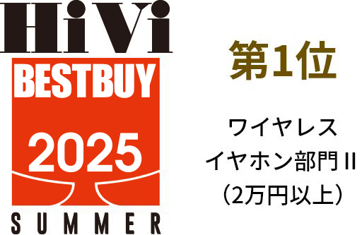 HiVi BESTBUY 2025 SUMMER 1位